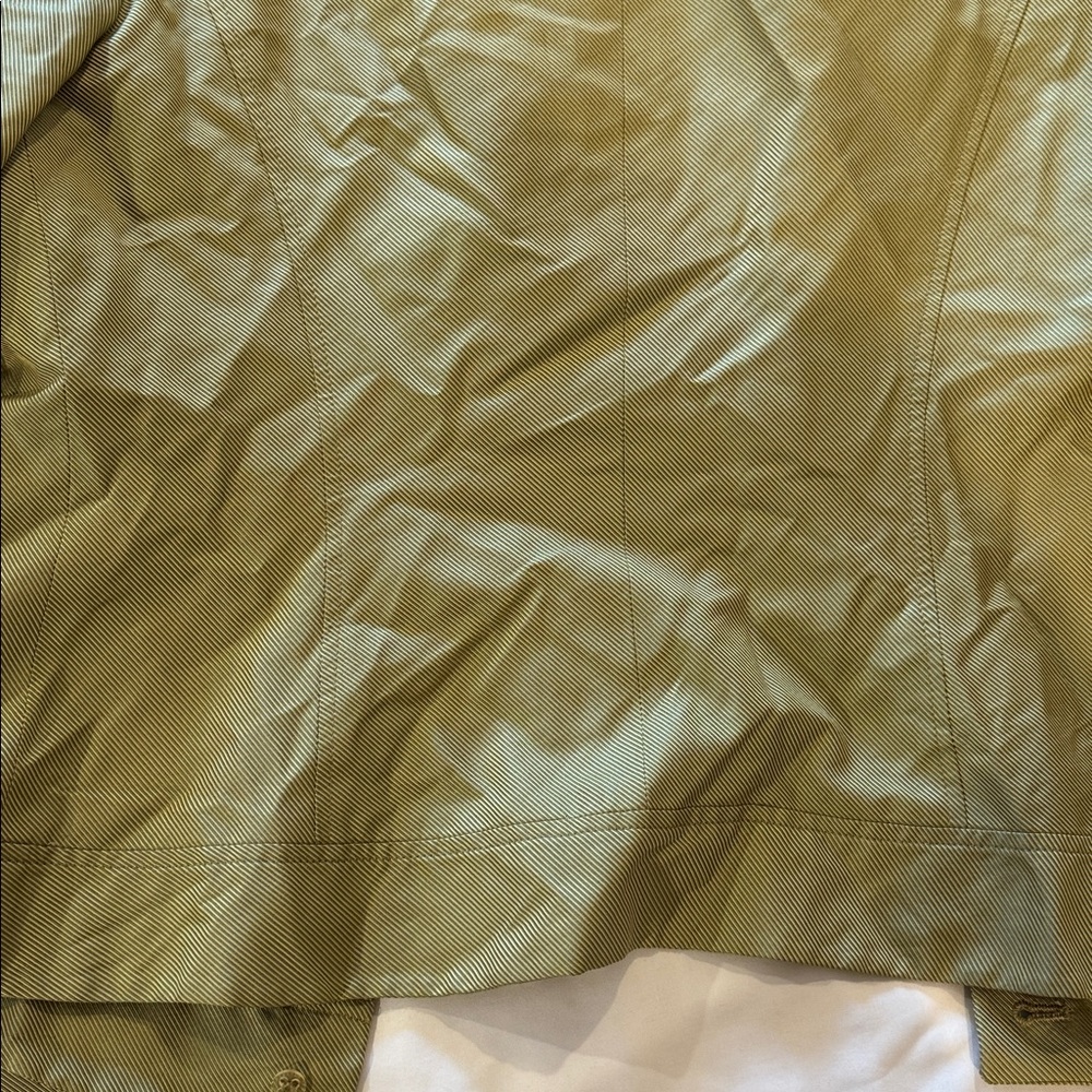 Carolina Herrera Light Olive Jacket 8 - Picture 7 of 8